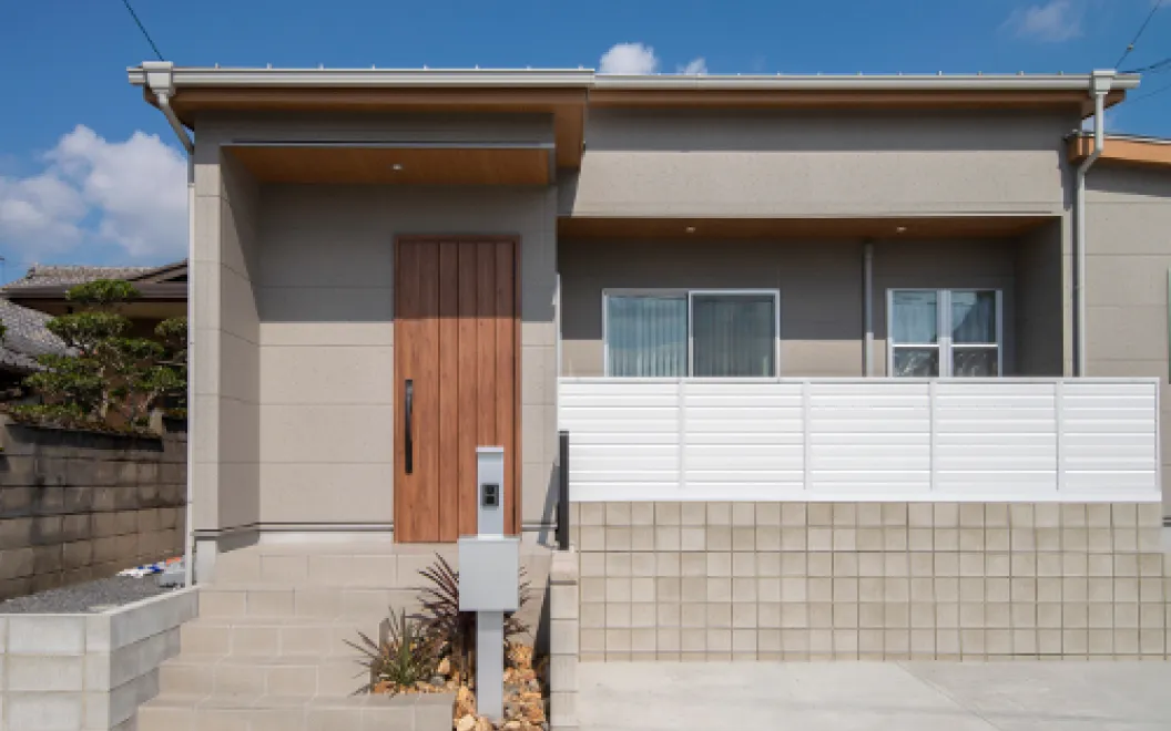 伸和建設の平屋の施工事例